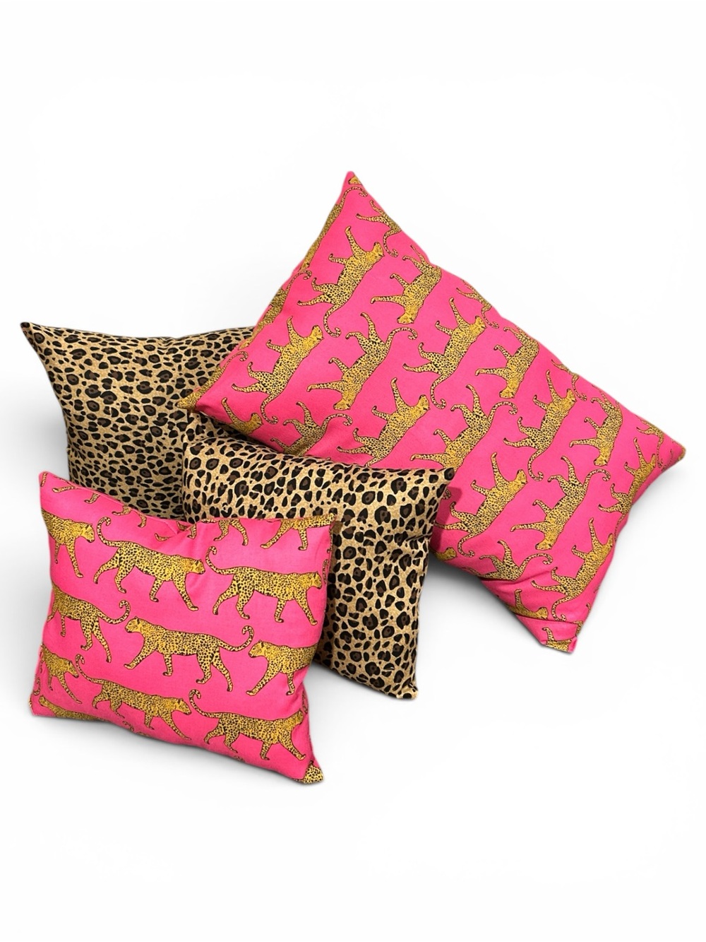 Purse Pillows Set of 4, Hand Crafted 2 Lg/2 Sm - Picture 2 of 3